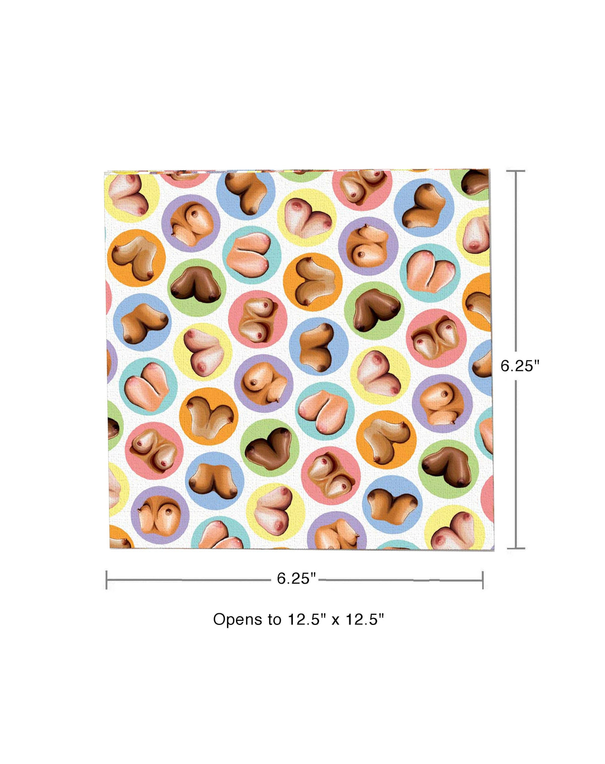 2-Ply Dirty Boob Napkins | 8-Pack