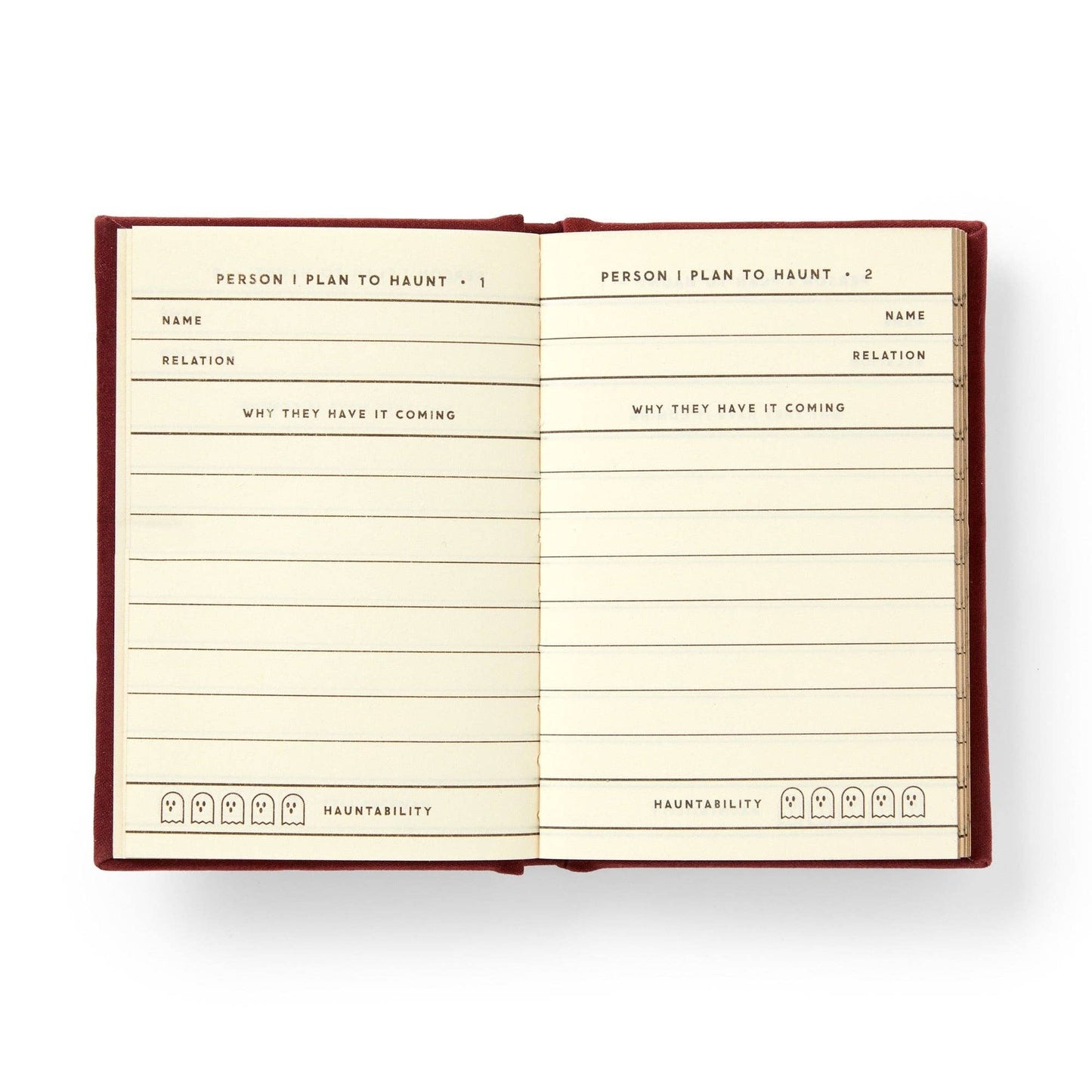 Brass Monkey People I Plan To Haunt Tiny Diary