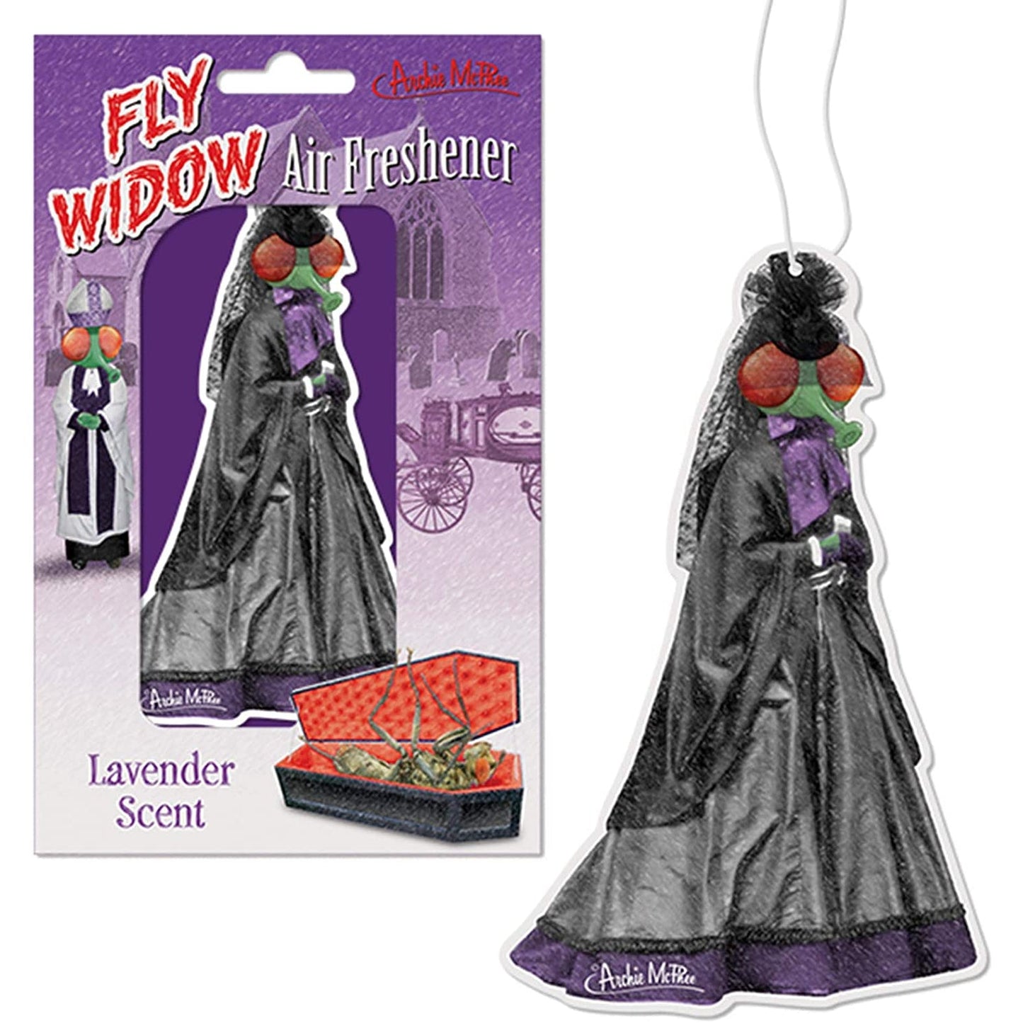 3 Pack Fly Widow Air Freshener in Lavender Scent