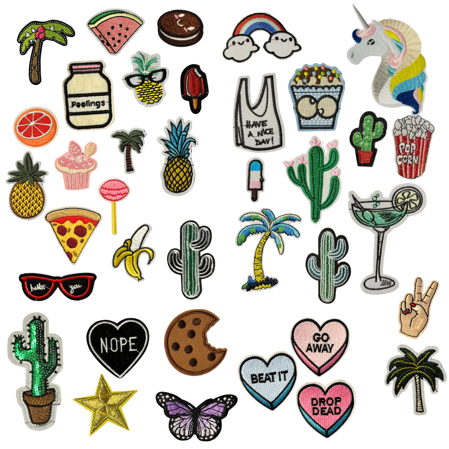 60+ Styles Cute + Affordable Patches for Jean Jackets and Bags