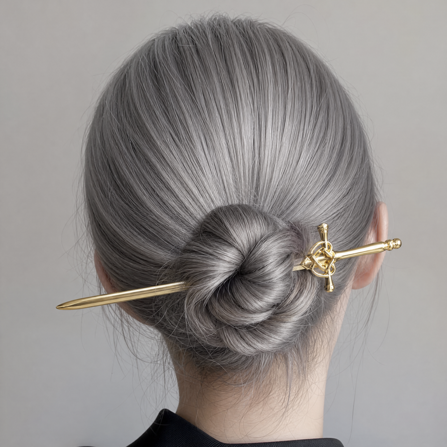 Sword Hair Stick or Letter Opener in Champagne Gold