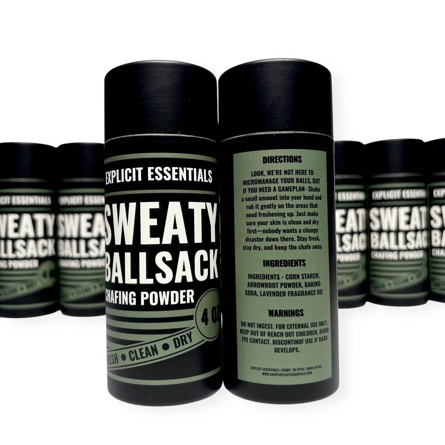Sweaty Ball Sack Chafing Powder | 4oz