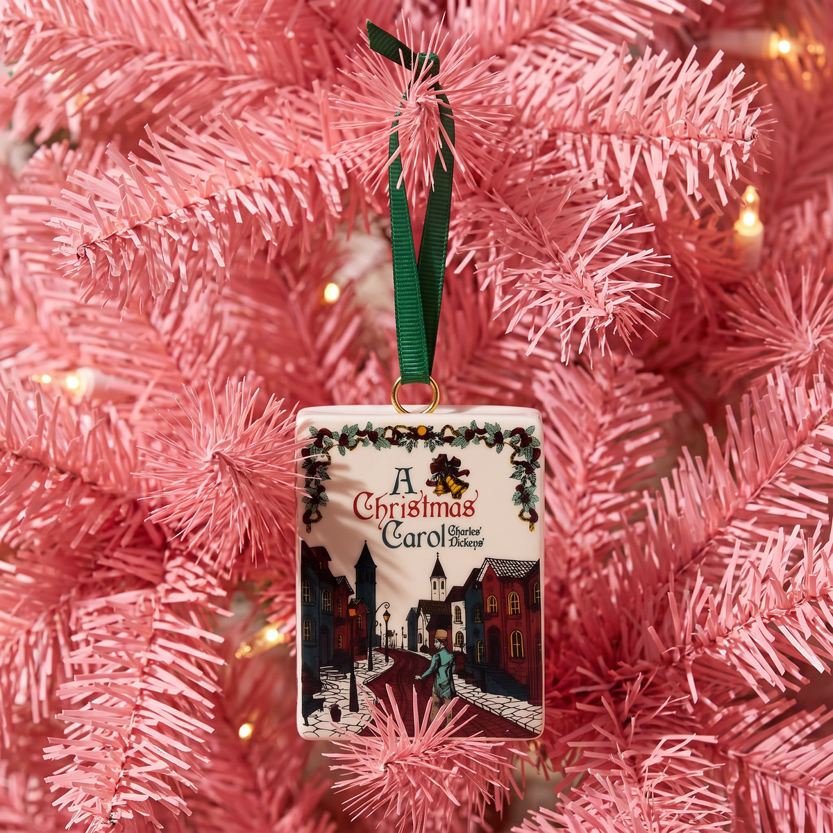 A Christmas Carol Ceramic Book Ornament-Steel Mill and Co.-The Bullish Store