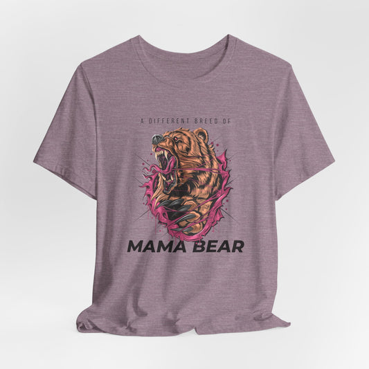 A Different Breed of Mama Bear Unisex Jersey Short Sleeve Tee | Mothers Day