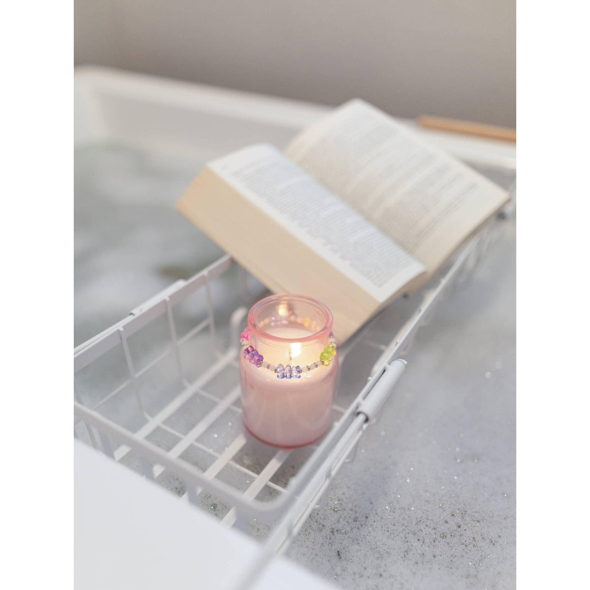 As If Candle & Bracelet Set | Scented Candle & Beaded Bracelet Giftable Set