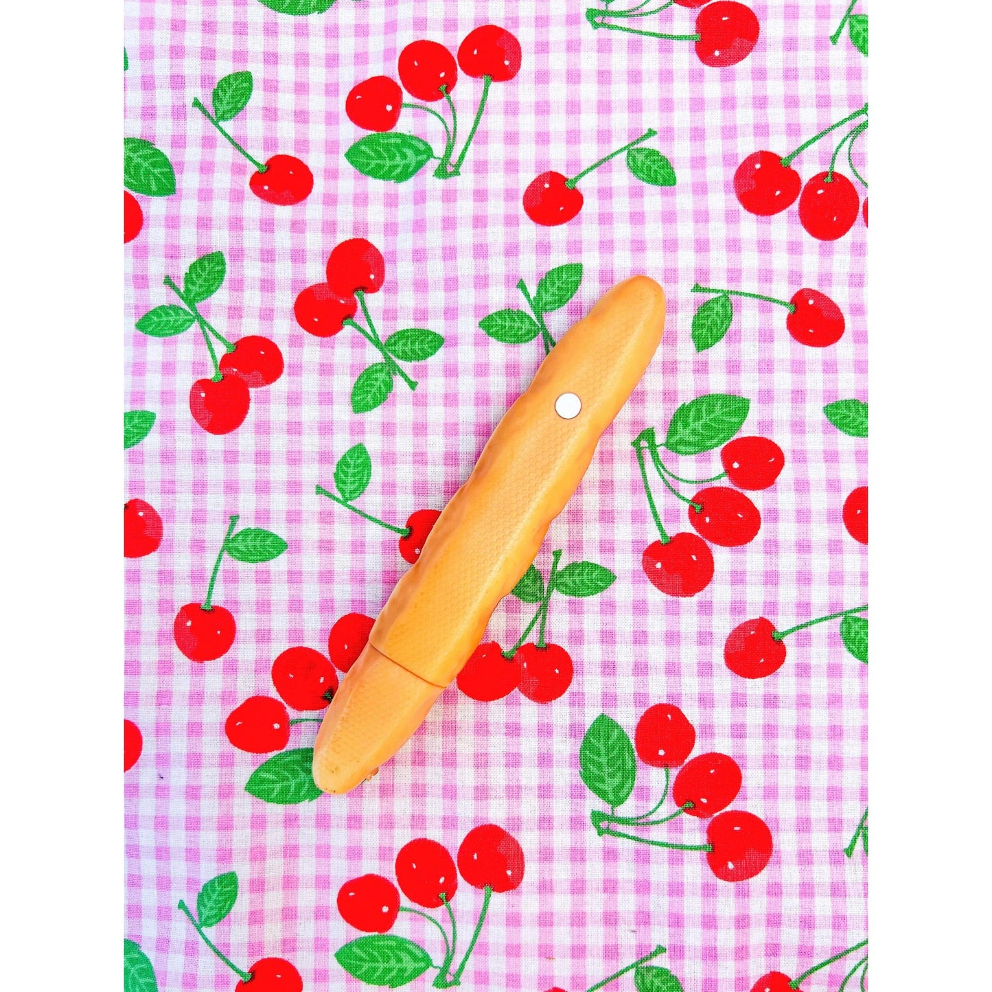 Baguette Bread Pen | Magnet to Stick to Fridge! | Ballpoint Novelty Pen with Cap
