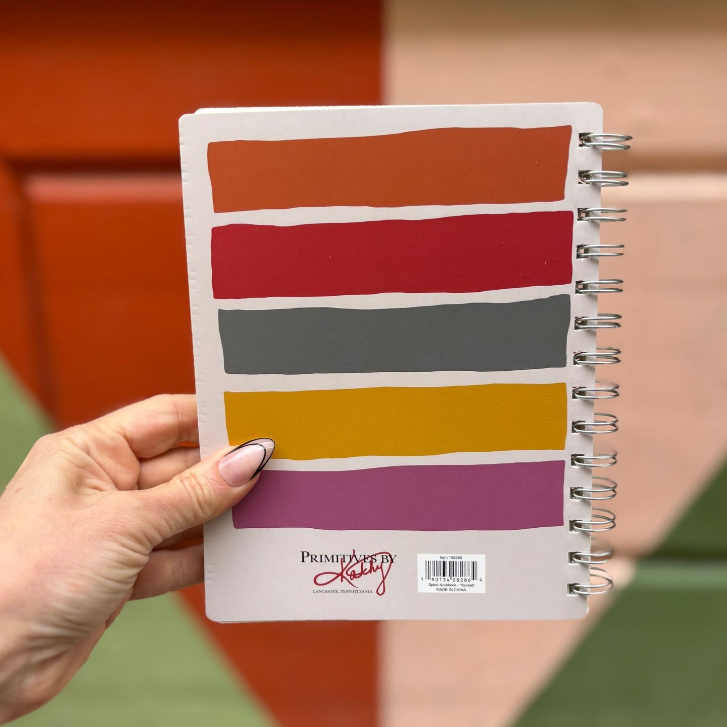 Be Fearless Be Yourself Spiral Notebook | Celebrate Pride LGBTQ