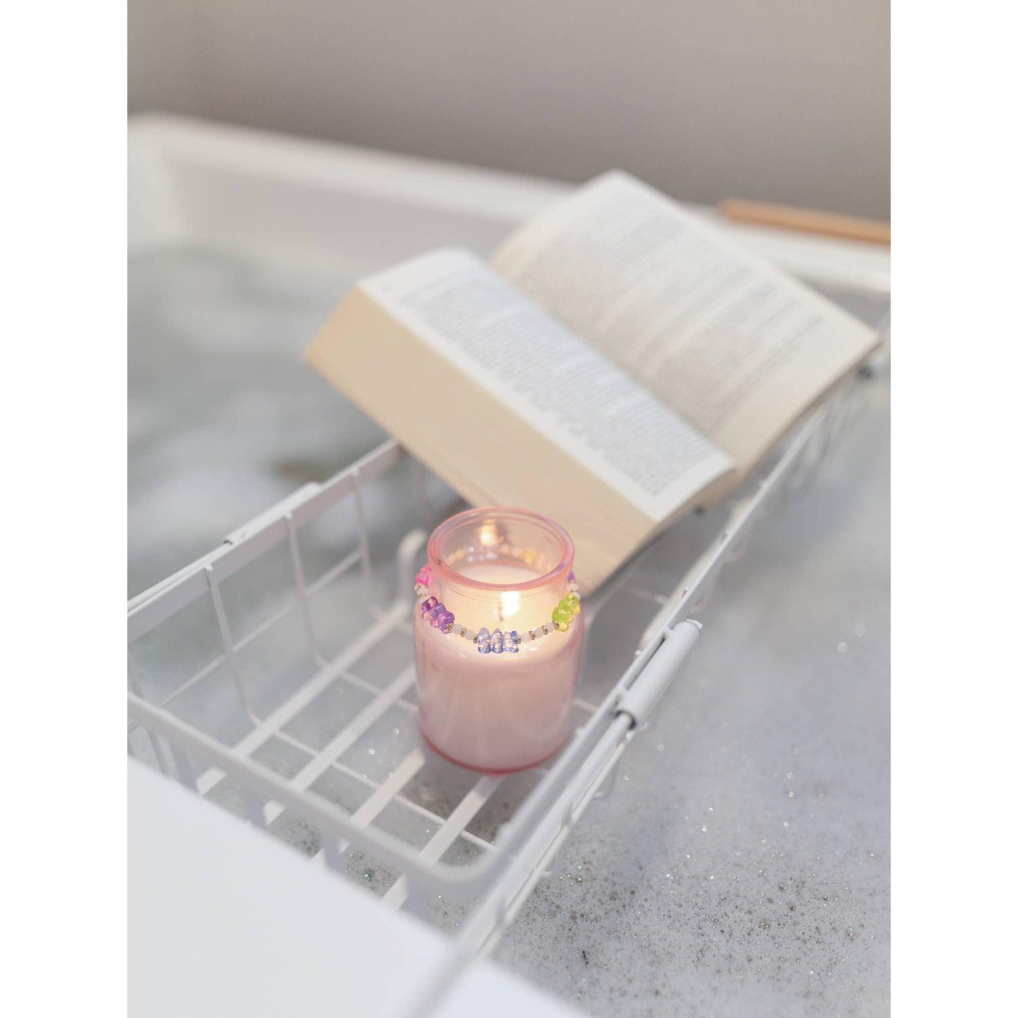 As If Candle & Bracelet Set | Scented Candle & Beaded Bracelet Giftable Set