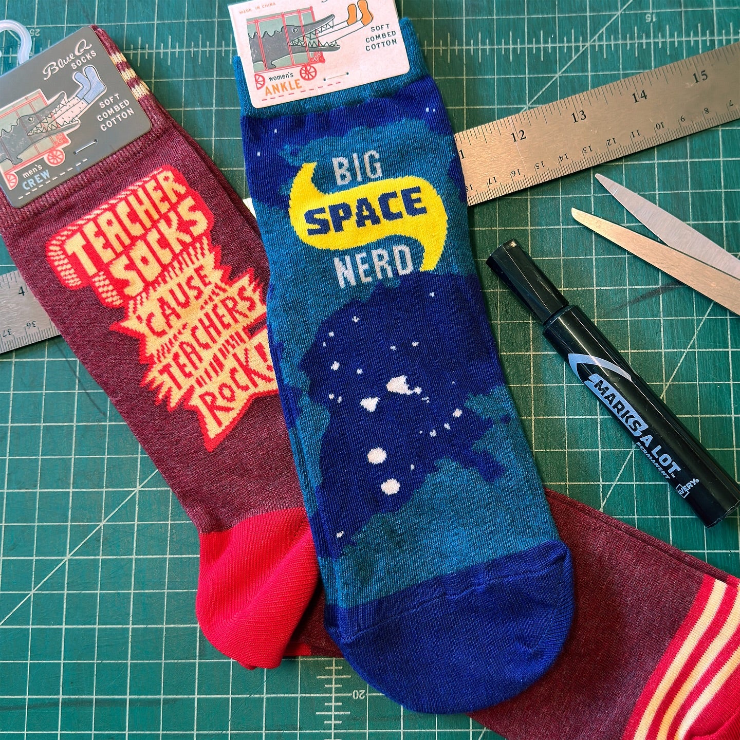 Big Space Nerd Women's Ankle Socks | BlueQ at GetBullish