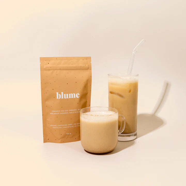 Blume Salted Caramel Latte | Superfood Powder Blend | 30 Servings