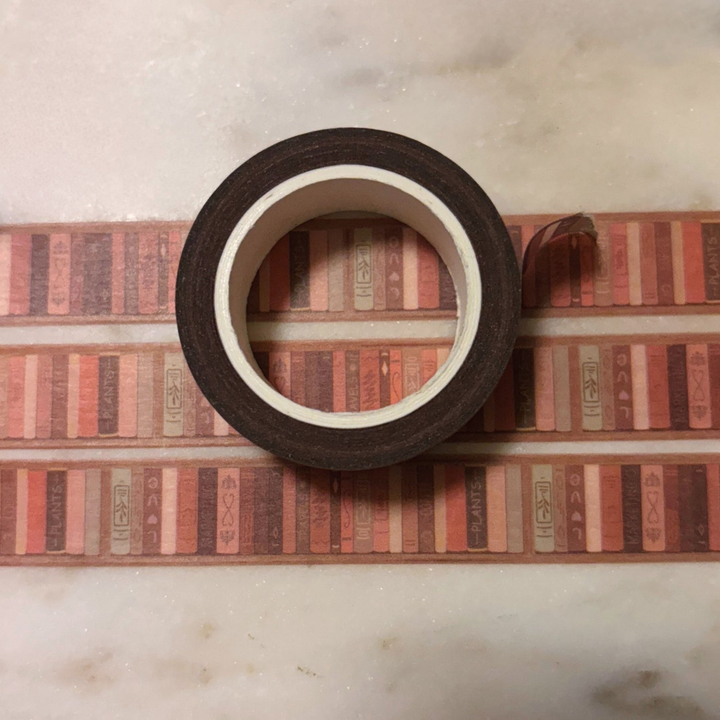 Books Illustration Washi Tape | Bibliophile Book Lover Gifts