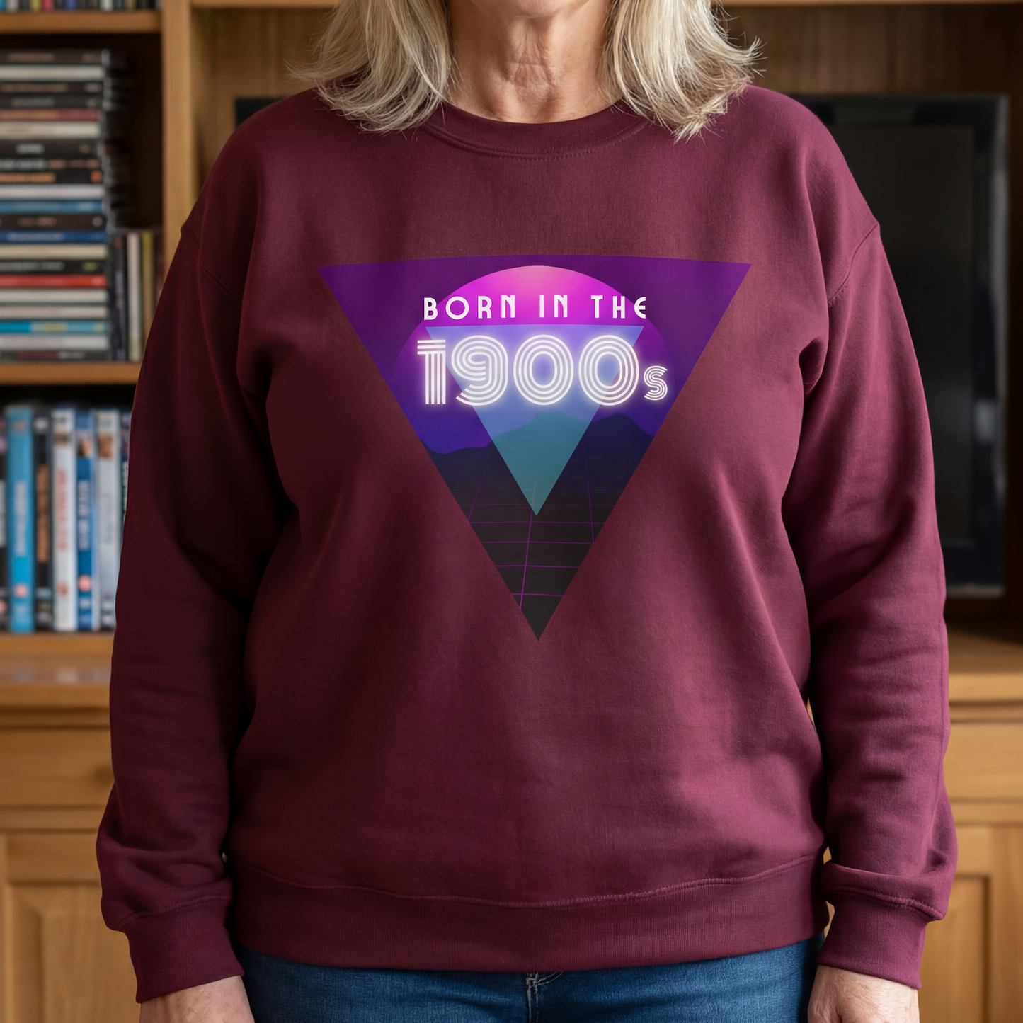 Born in the 1900s Unisex Heavy Blend™ Crewneck Sweatshirt Sizes SM-5XL | Plus Size Available