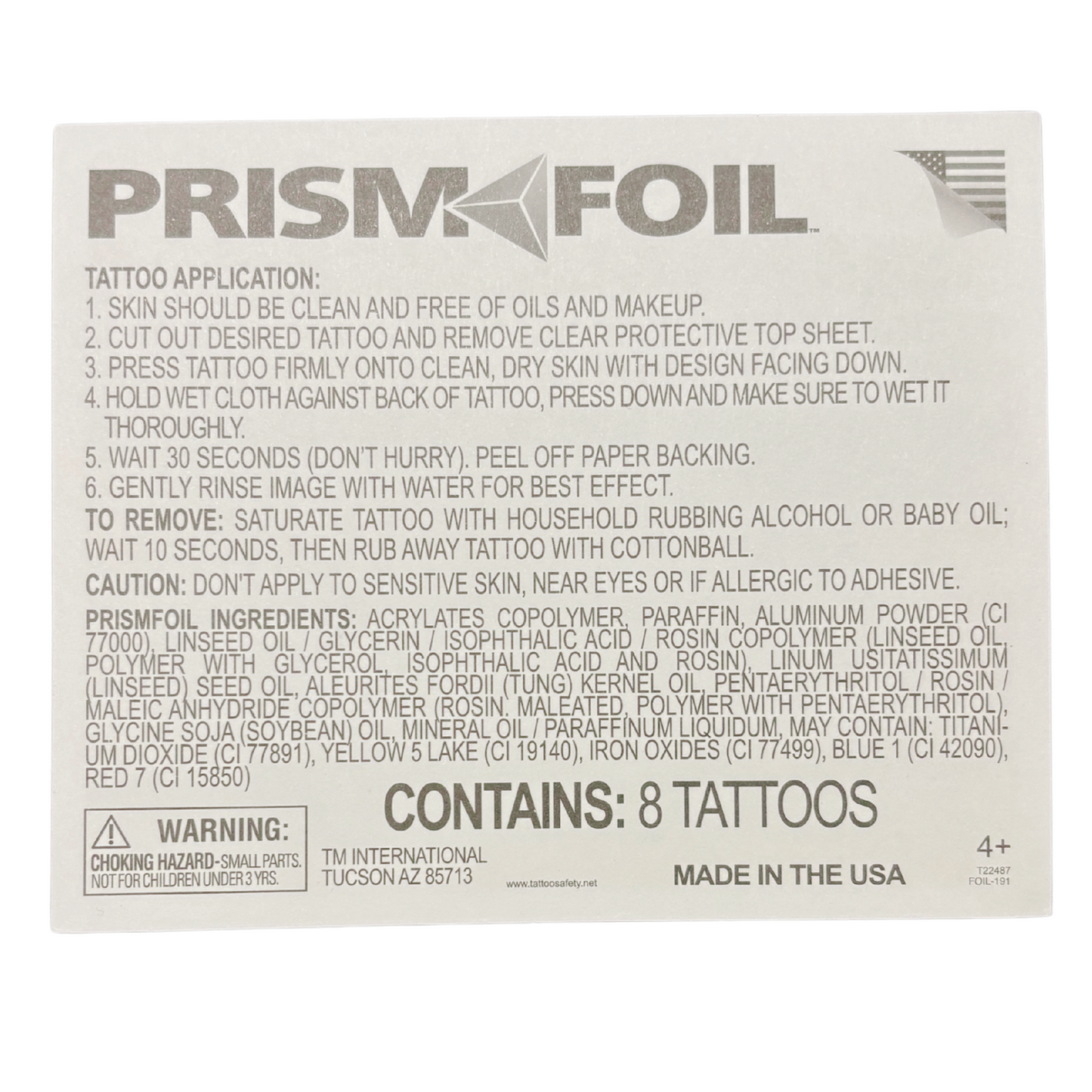 Friendship Bracelets Temporary Tattoo Set