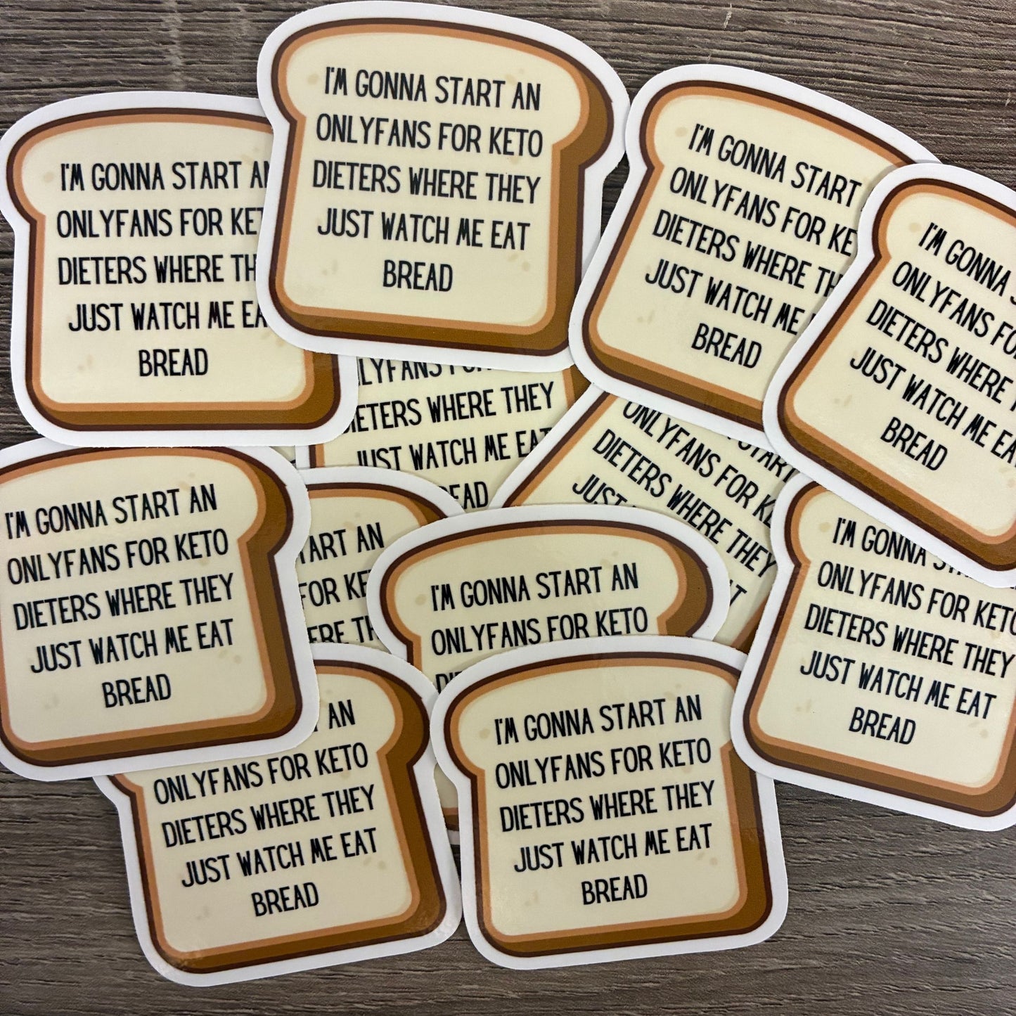 Carb Lovers Onlyfans Sticker | Vinyl Die Cut Decal