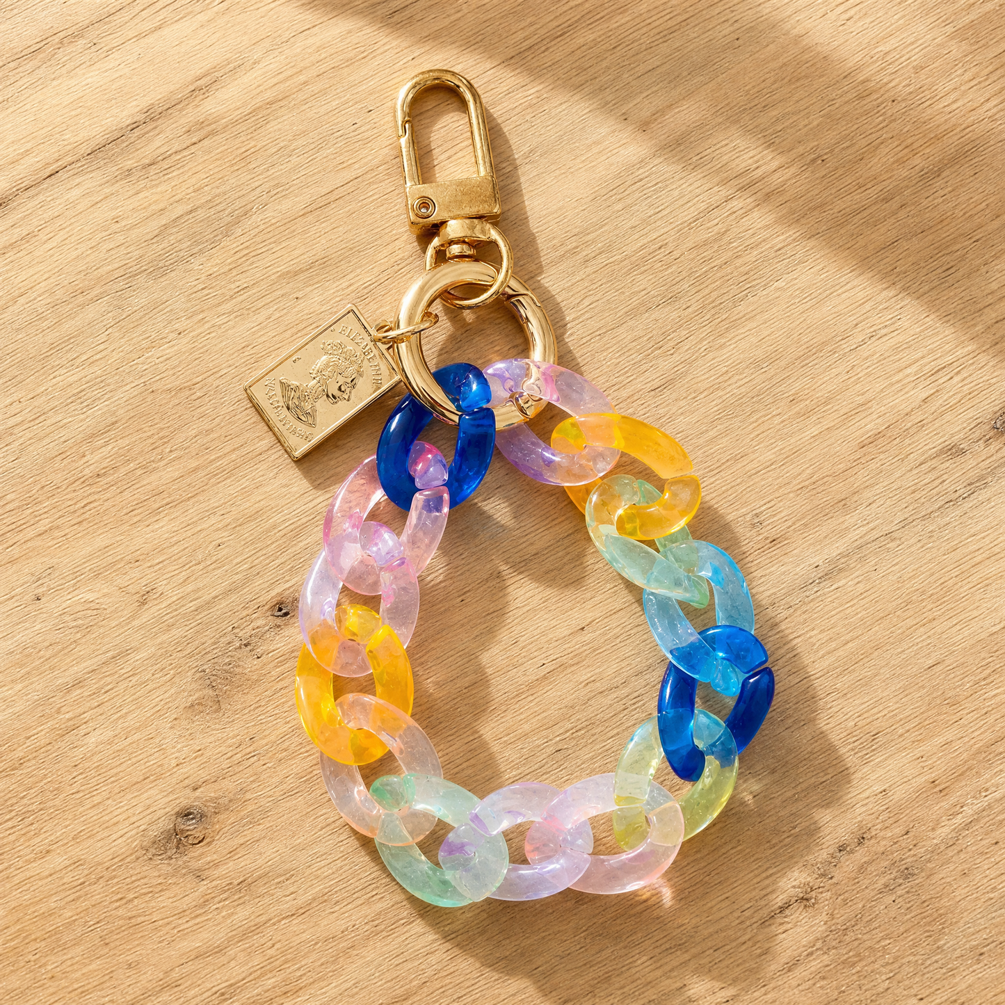 Chainlink Keychain | Multicolor Hands-Free Bag & Key Accessory