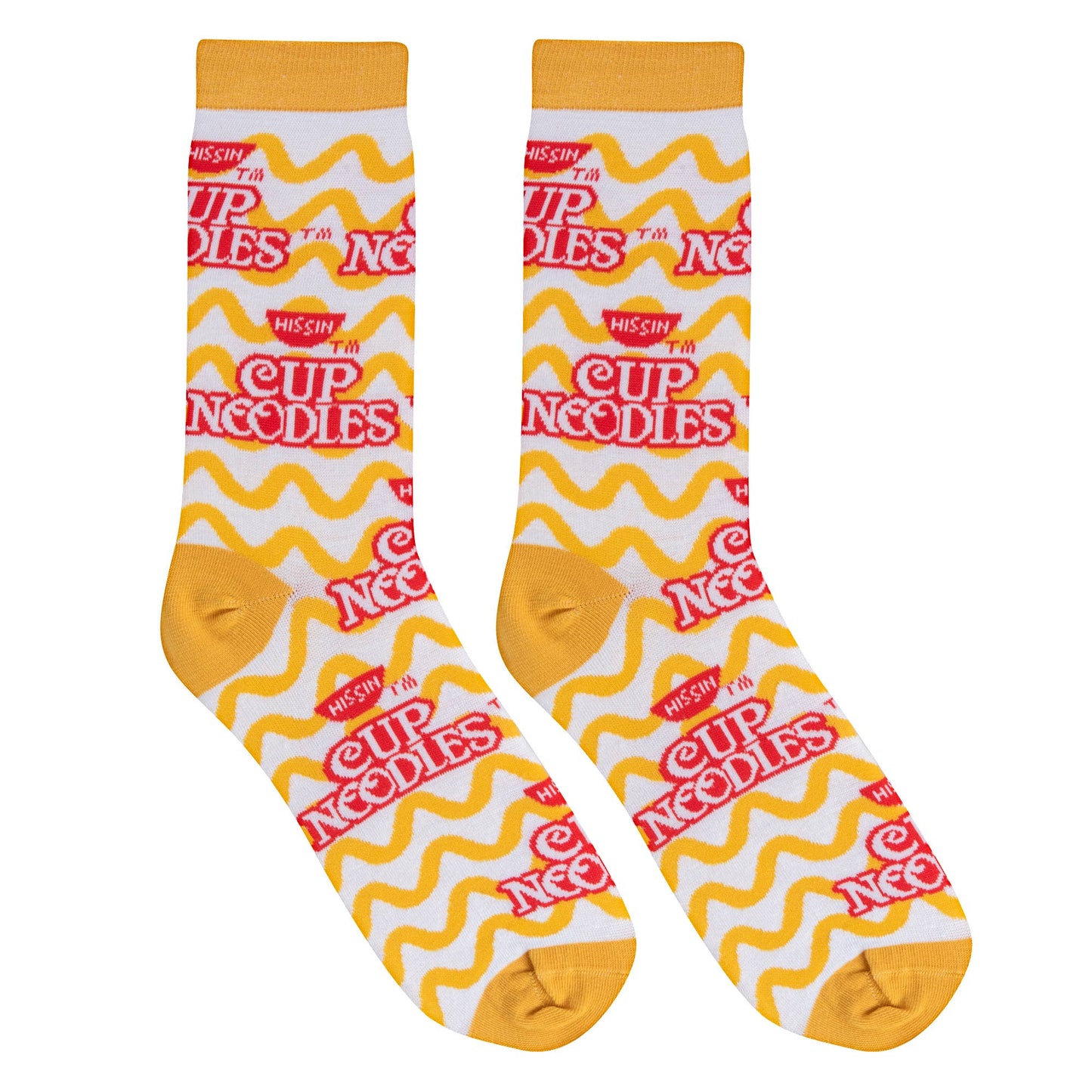 Crazy Socks Women’s Crew Cup Noodles Socks | Fun Foodie Gift Socks