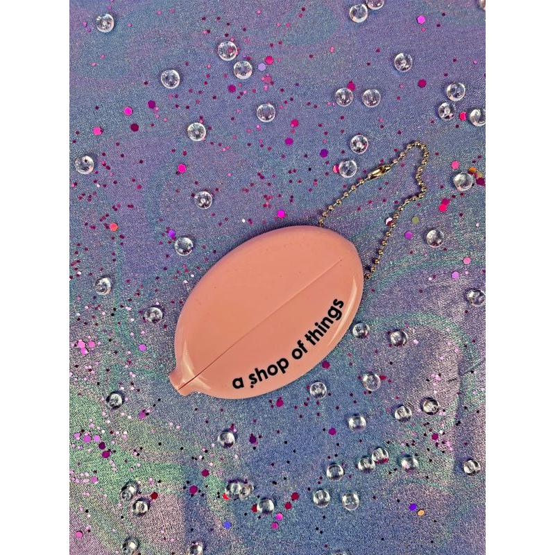 Crying Heart Coin Pouch Keychain | Emo Flash Tattoo Inspired