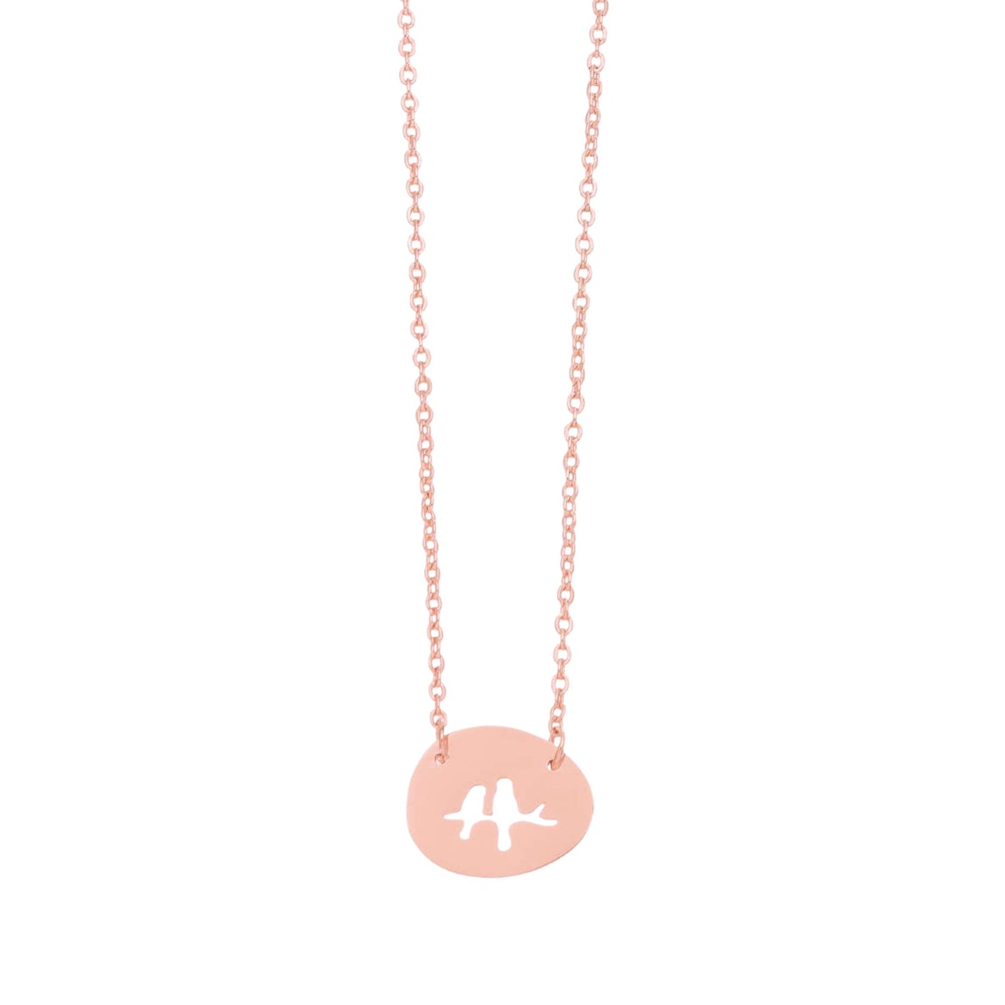 Dainty Bird Necklace | Hypoallergenic Stainless Steel in Rose Gold or Steel