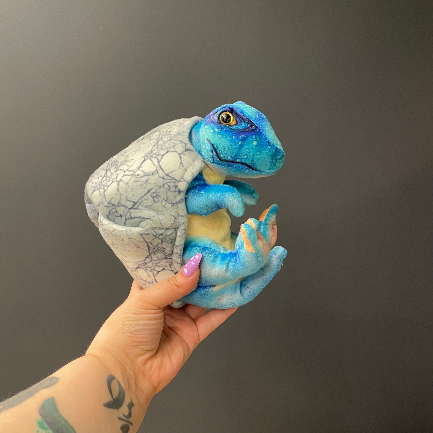 Dinosauria Baby Egg T-Rex Stuffed Animal 8"