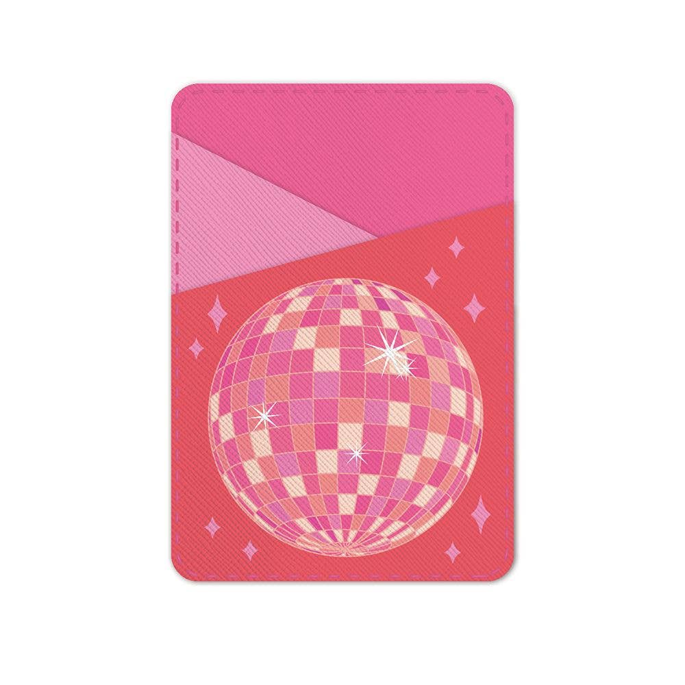 Dancing Queen Stick-On Cell Phone Wallet | Durable Water-resistant Phone Accessories