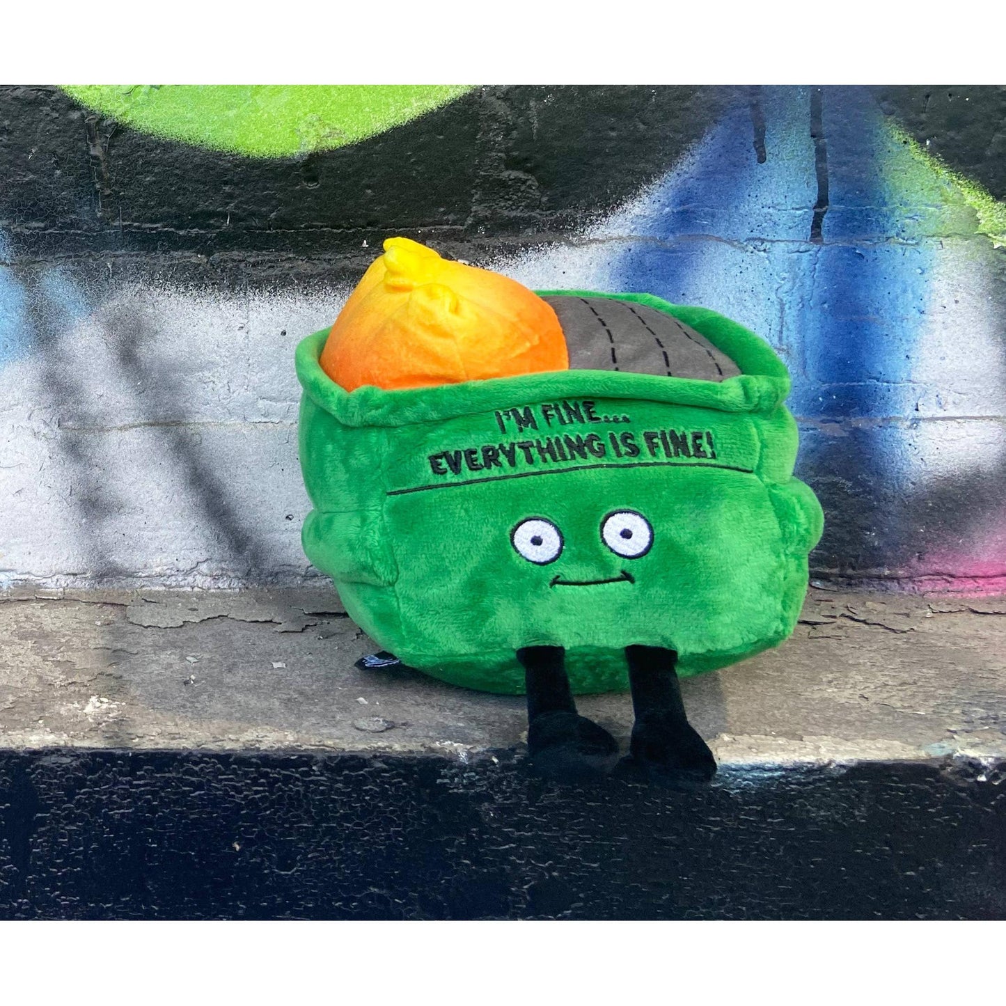 Dumpster Fire Plushie-Punchkins-The Bullish Store