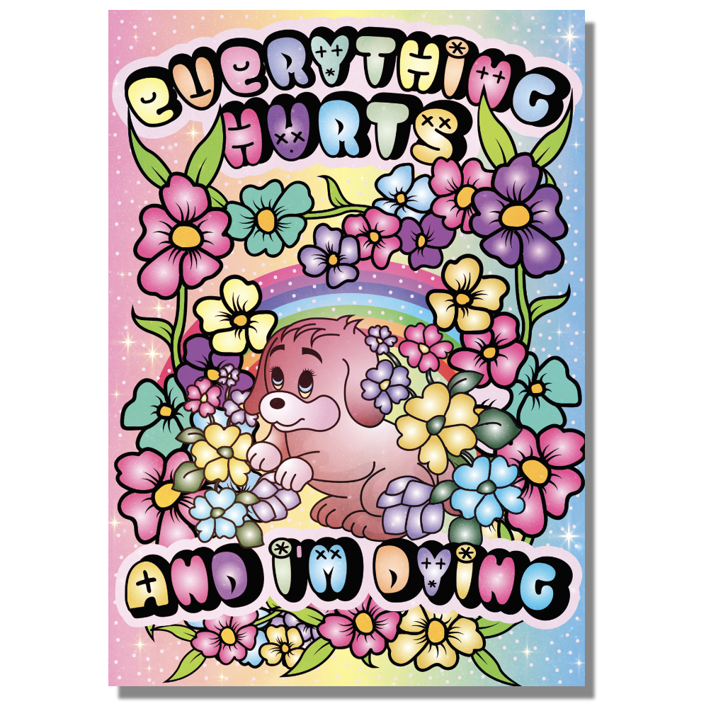 Everything Hurts 500-Piece Jigsaw Puzzle-Fun Club-The Bullish Store