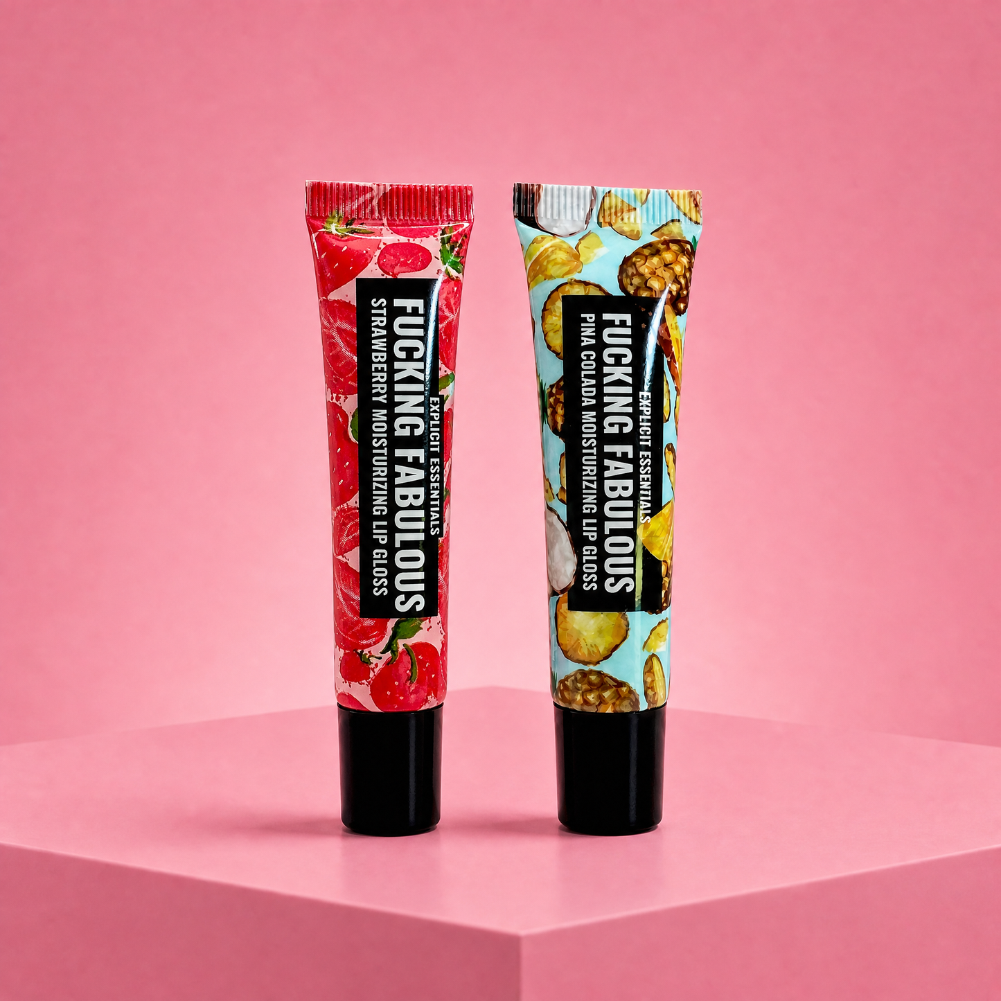 Fabulous As F@ck Strawberry Lip Gloss-Explicit Essentials-The Bullish Store