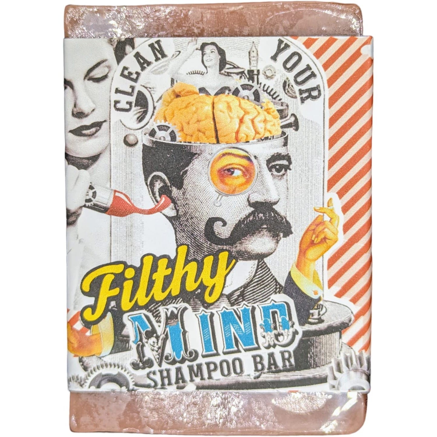 Filthy Mind Handmade Glycerin Shampoo Bar Soap | Natural Hair & Body Soap in Aromatic Scent
