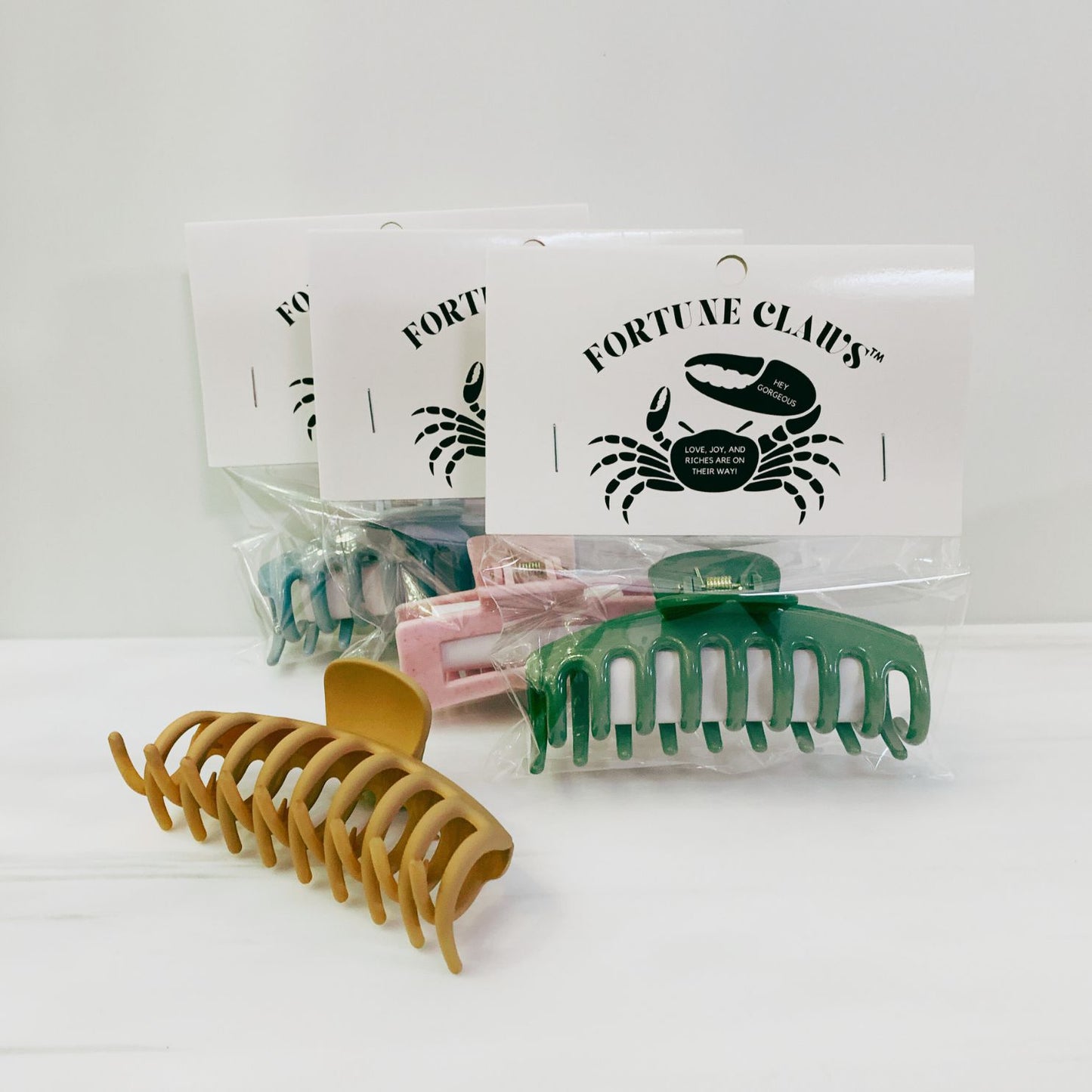Fortune Claws™ Hair Claws | Unique Fortune Inside | Single or Gift Pack