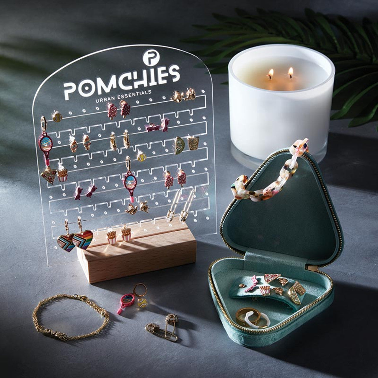 Gold Plated Safety Pin Earrings Luxe Jewelry | 1.25''