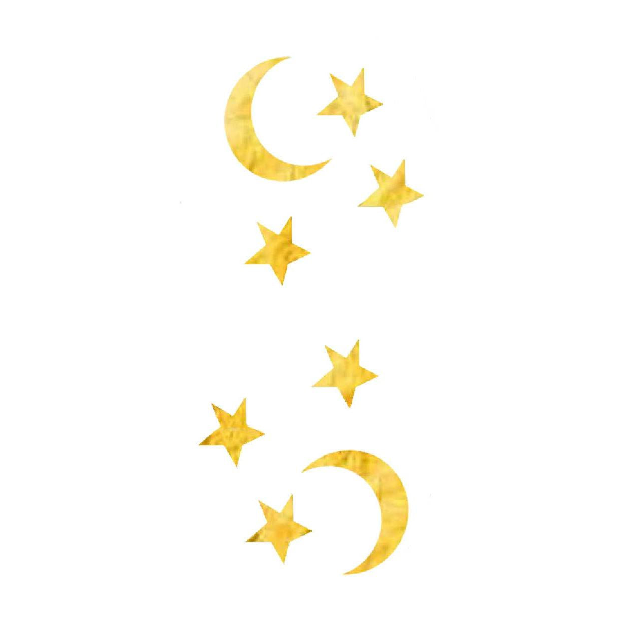 Heavenly Bodies Nail Art Strips | Easy-to-apply Nail Stickers Wraps