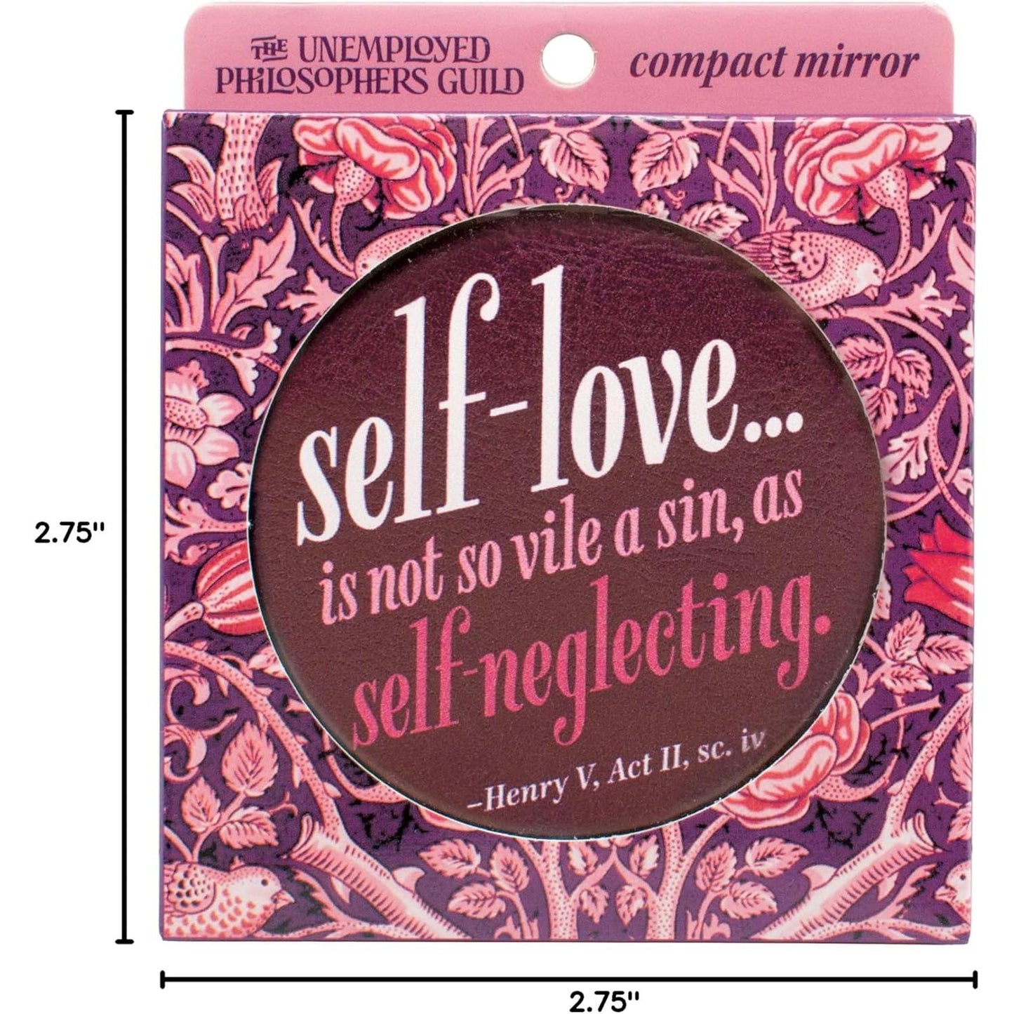 Henry VIII Self-Love Compact Mirror | Face Pocket Mirror