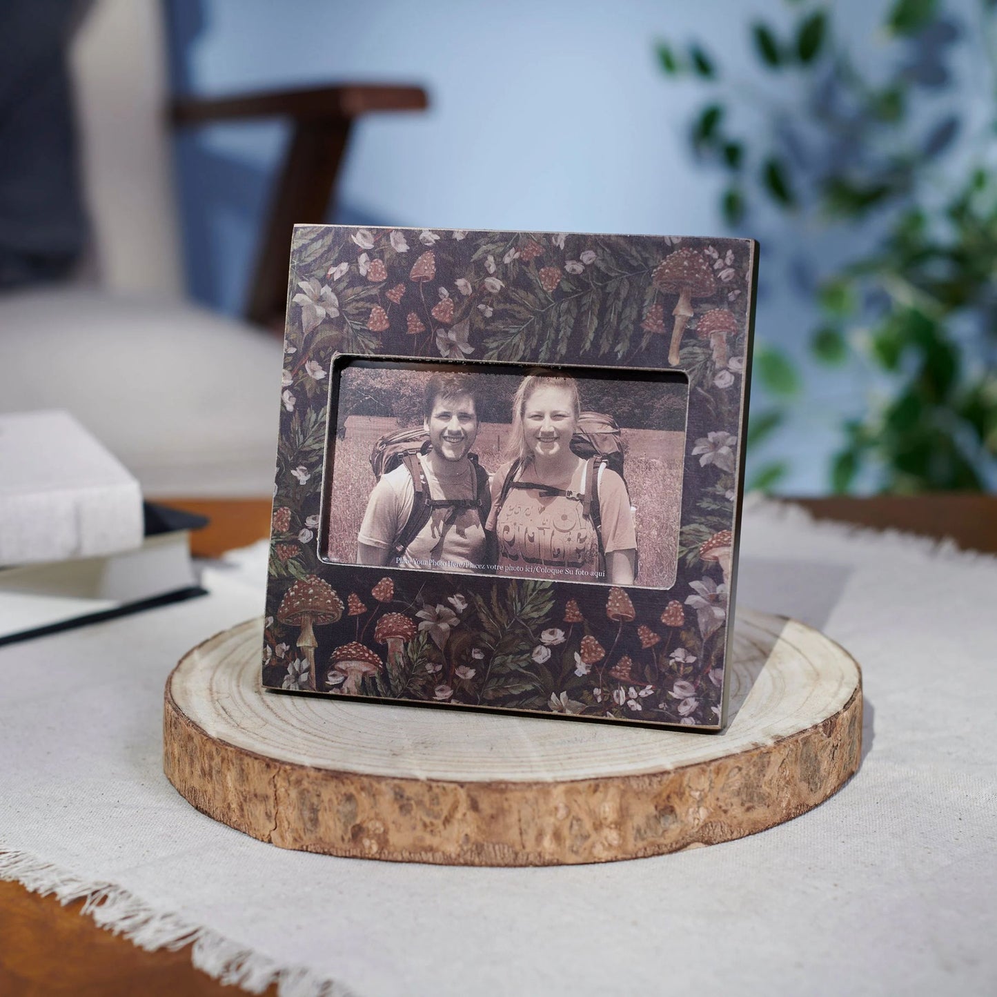 Hidden Garden Photo Frame | Moody Floral Picture Frame | 5" x 3"
