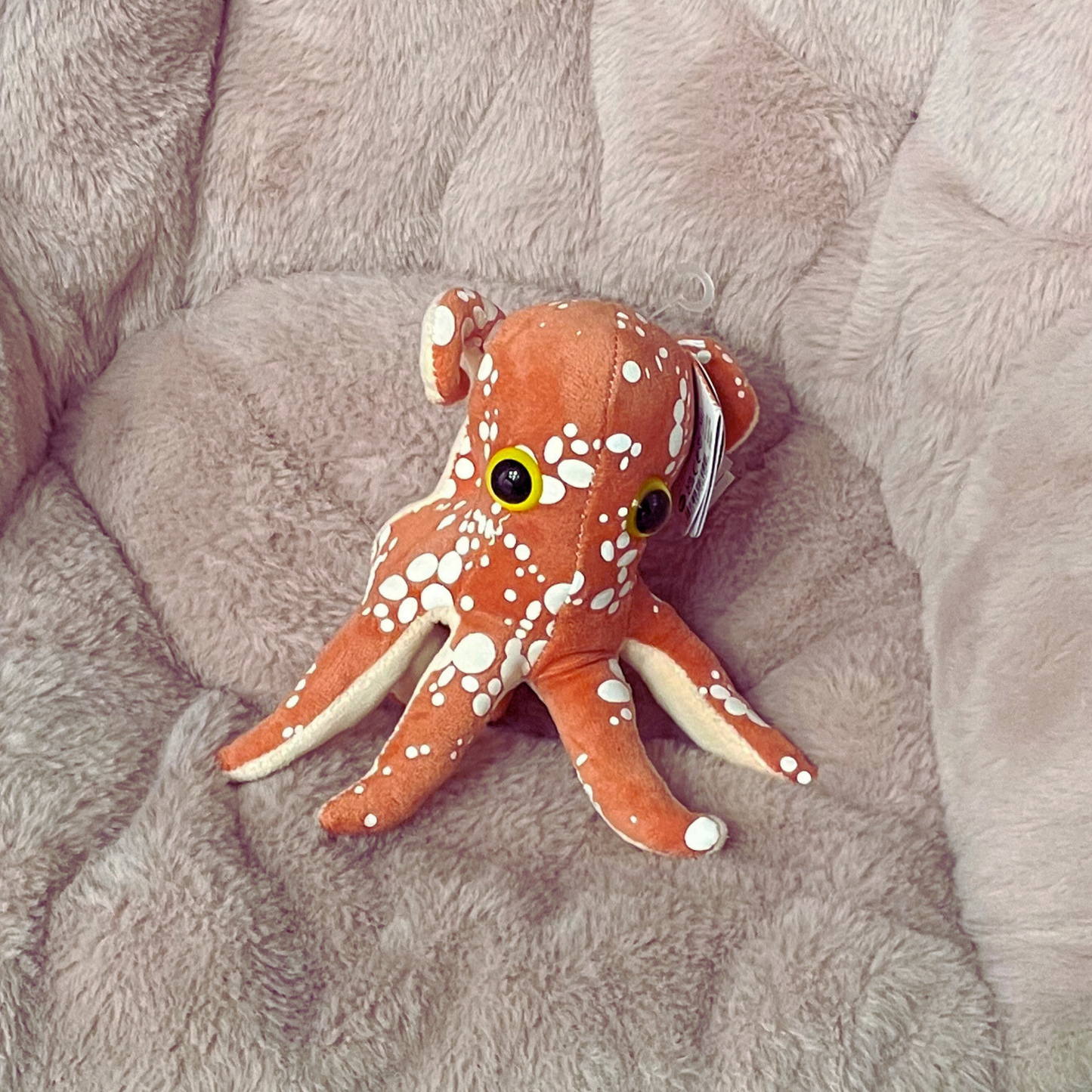 Huggers Glow-in-the-Dark Octopus Stuffed Animal 8"