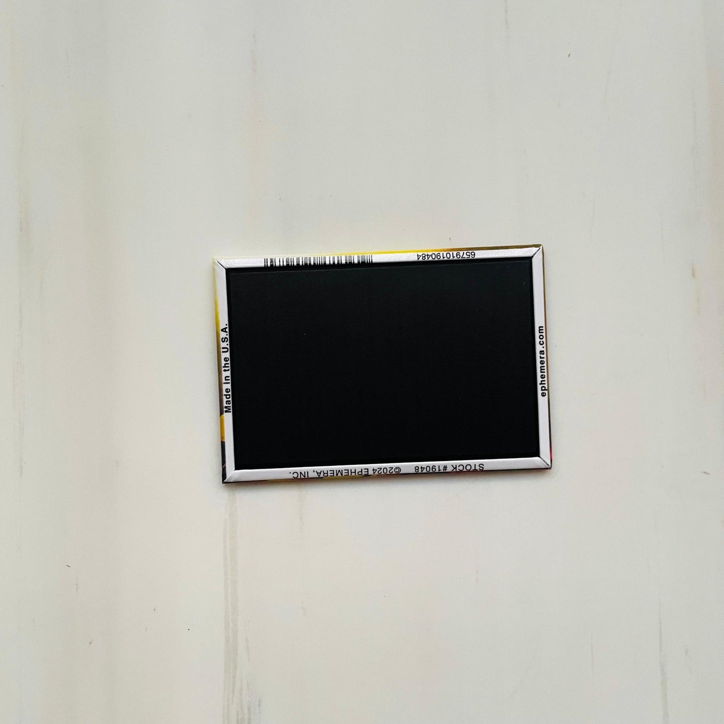 I Will Not Rest Until My Work Is Done or I Get Even Rectangular Magnet | Fridge Office Magnetic Surface Decor