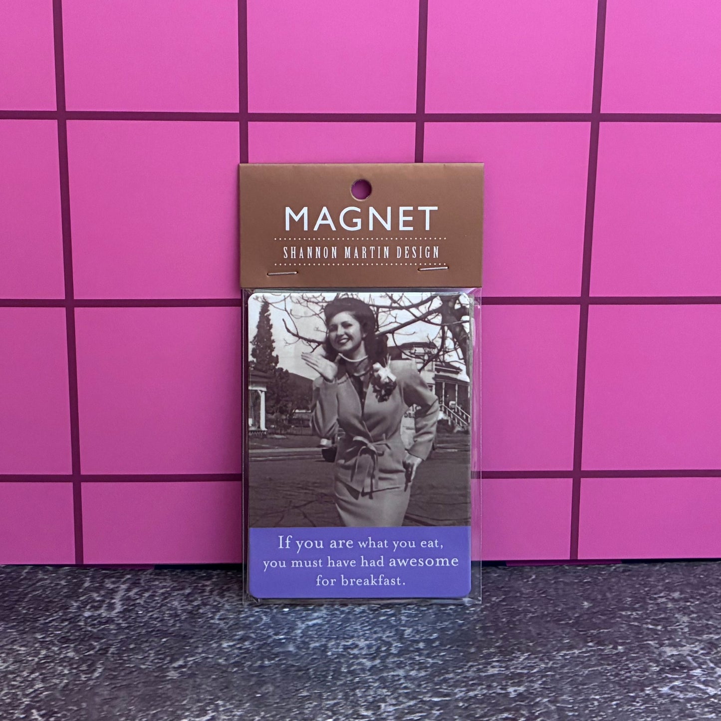 If You Are What You Eat You Must Have Had Awesome for Breakfast Rectangle Magnet