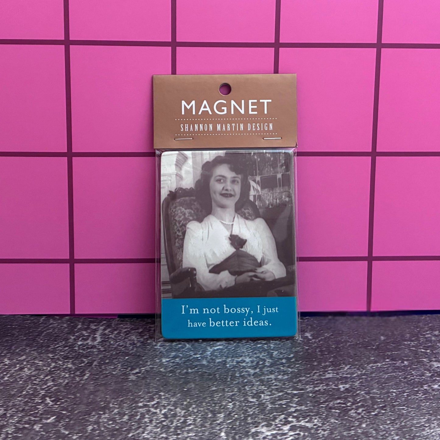 I'm Not Bossy Rectangle Magnet