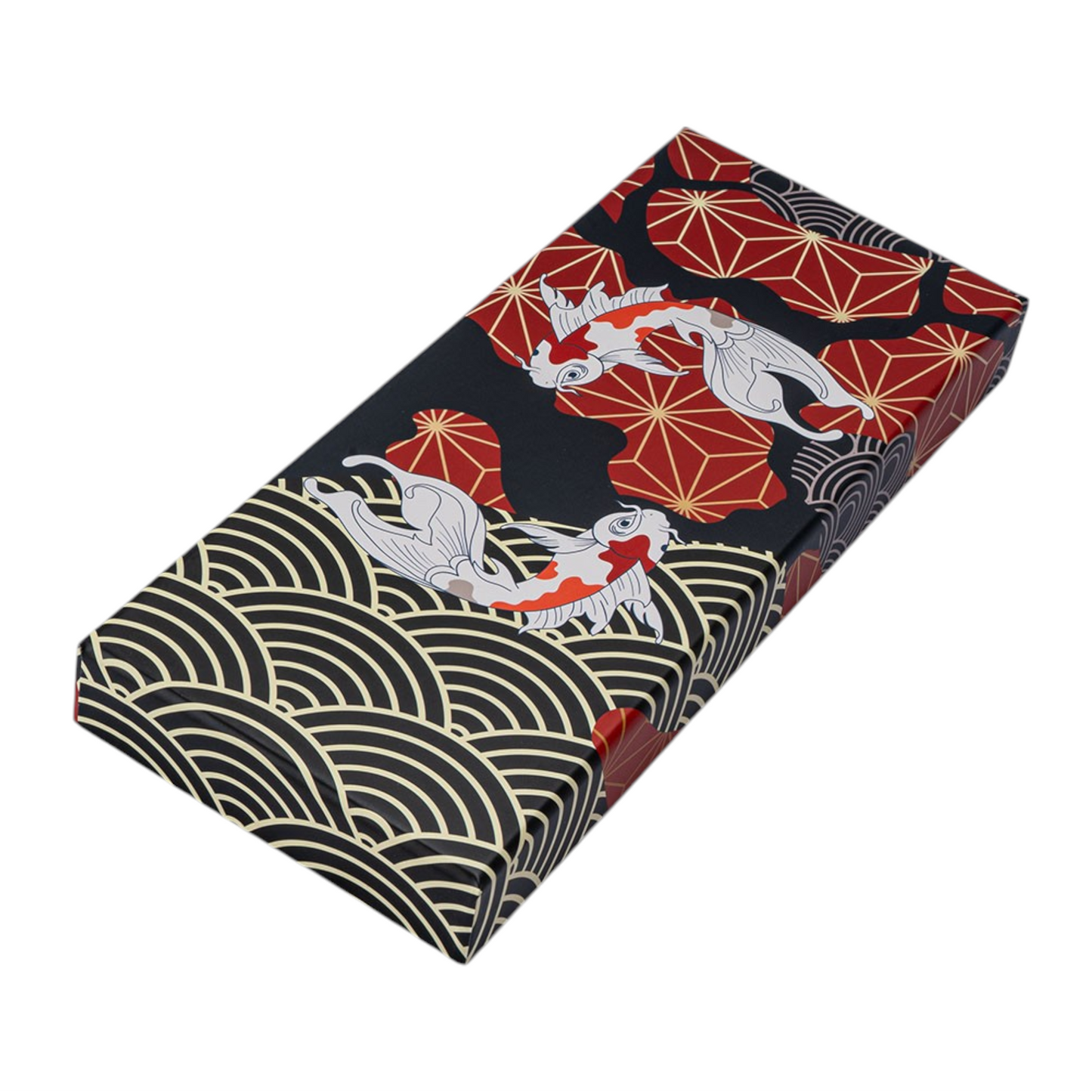 Japanese Koi Fish 2 Pair Chopsticks and Rests Set | Elegant Gift for Food Lovers