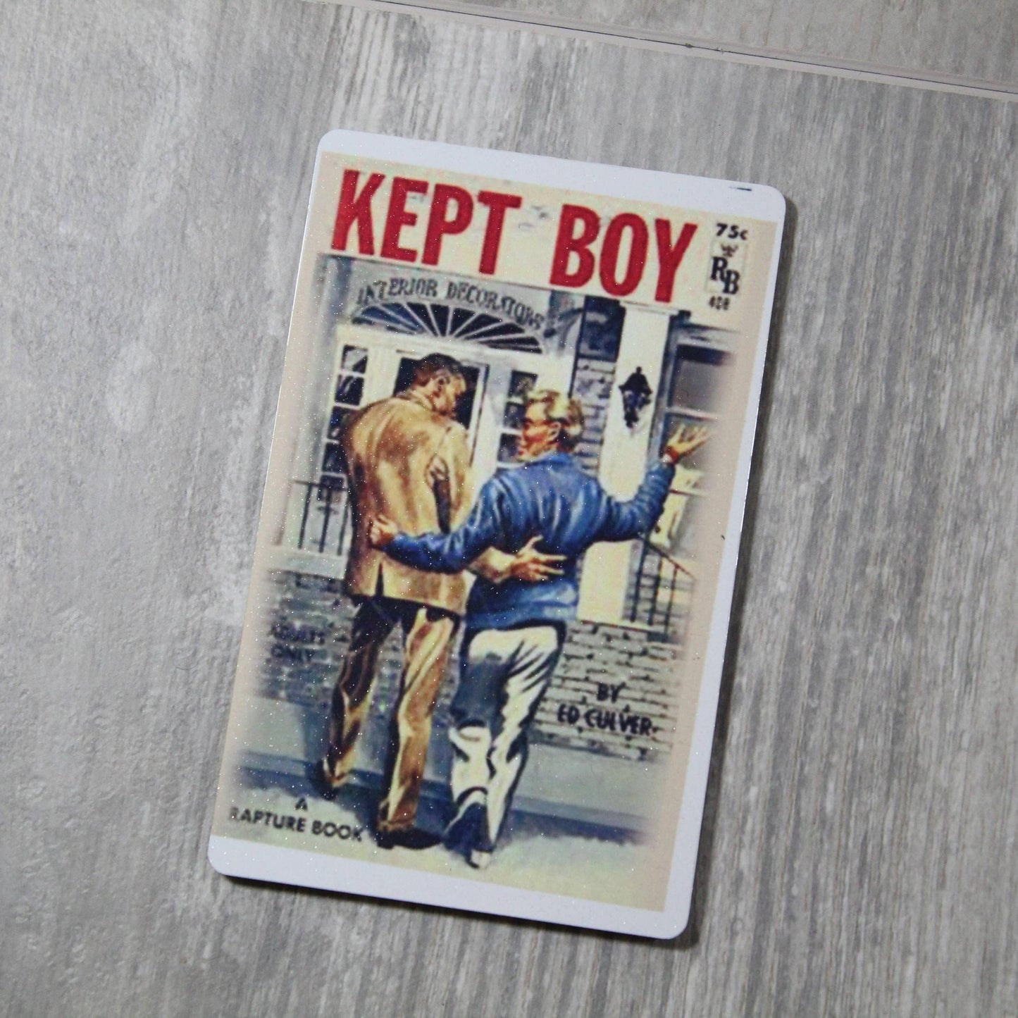 Kept Boy Aluminum Refrigerator Magnet | Pride Gay