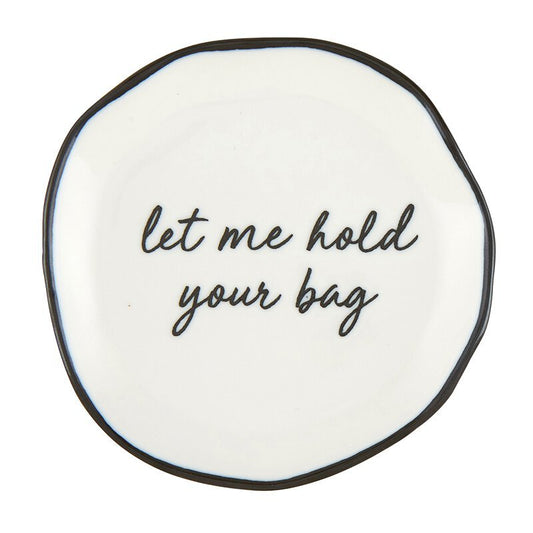 Let Me Hold Your Bag Tea Tray | 3.5" Tray to Hold Tea Bag | Stylishly Re-Use Your Teabags