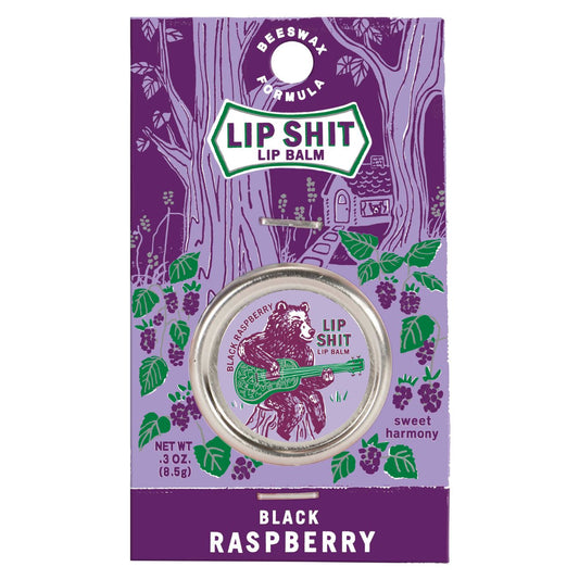 Lip Shit Lip Balm in Black Raspberry | Lip Moisturizer | .3oz