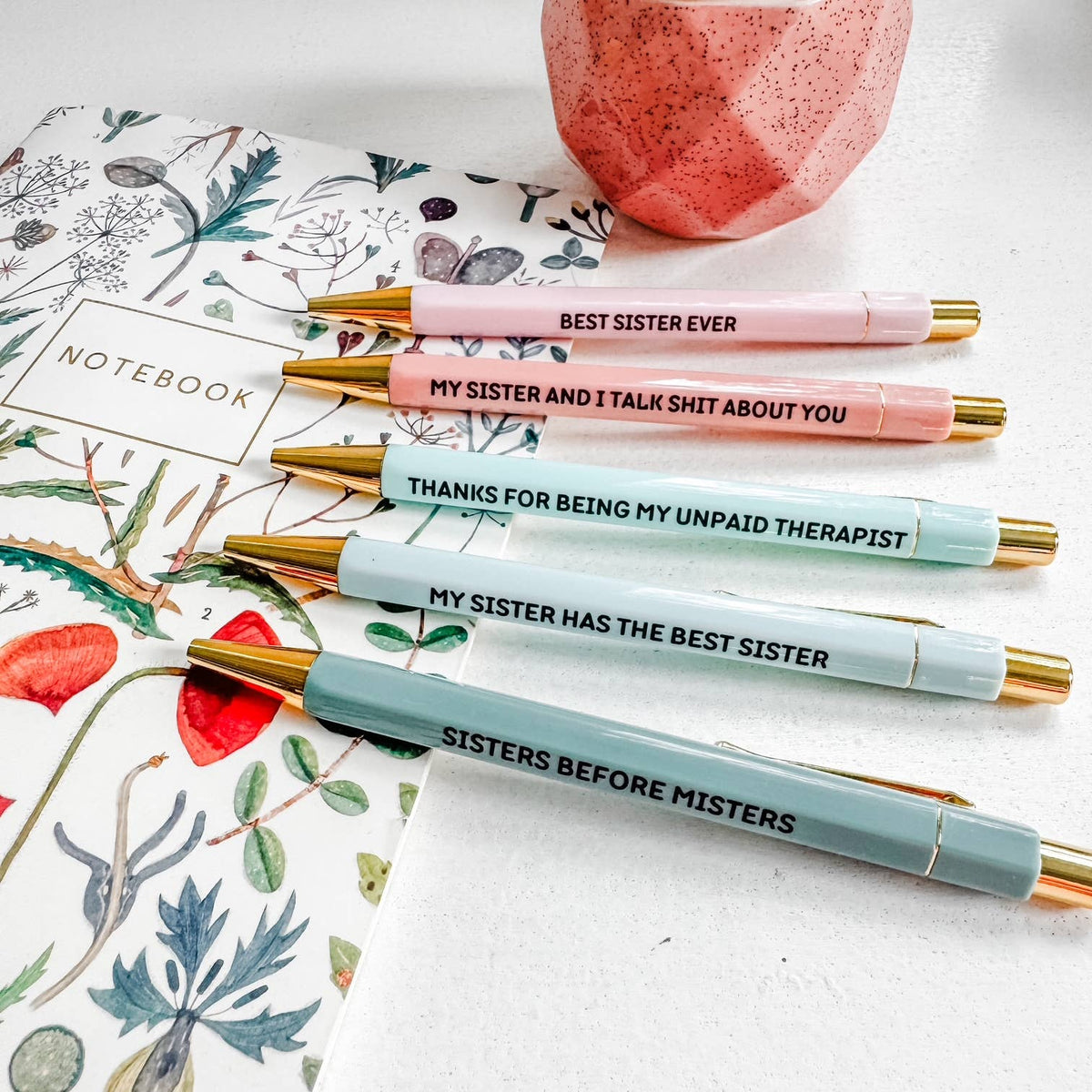 Love You Sis Pen Set | Sister Gift 5-Pen Set