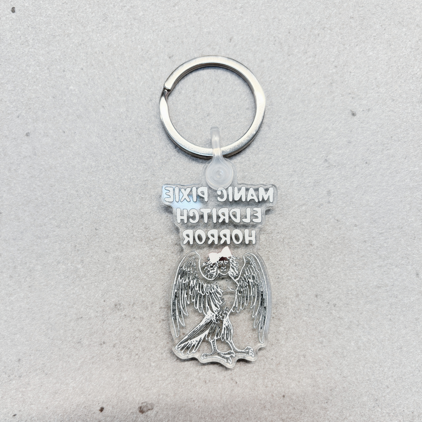 Manic Pixie Eldritch Horror Acrylic Keychain