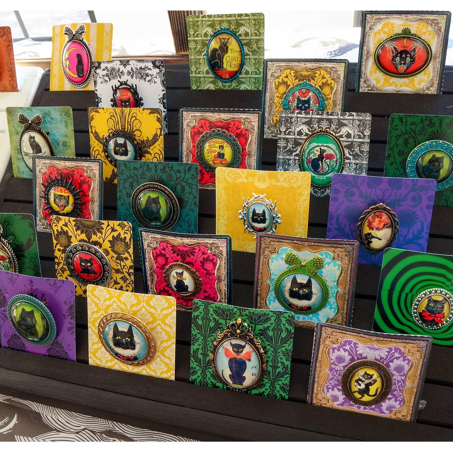 Marie Antoinette Rose Portrait Brooch | Rococo Vintage Art in Antiqued Silver Tone