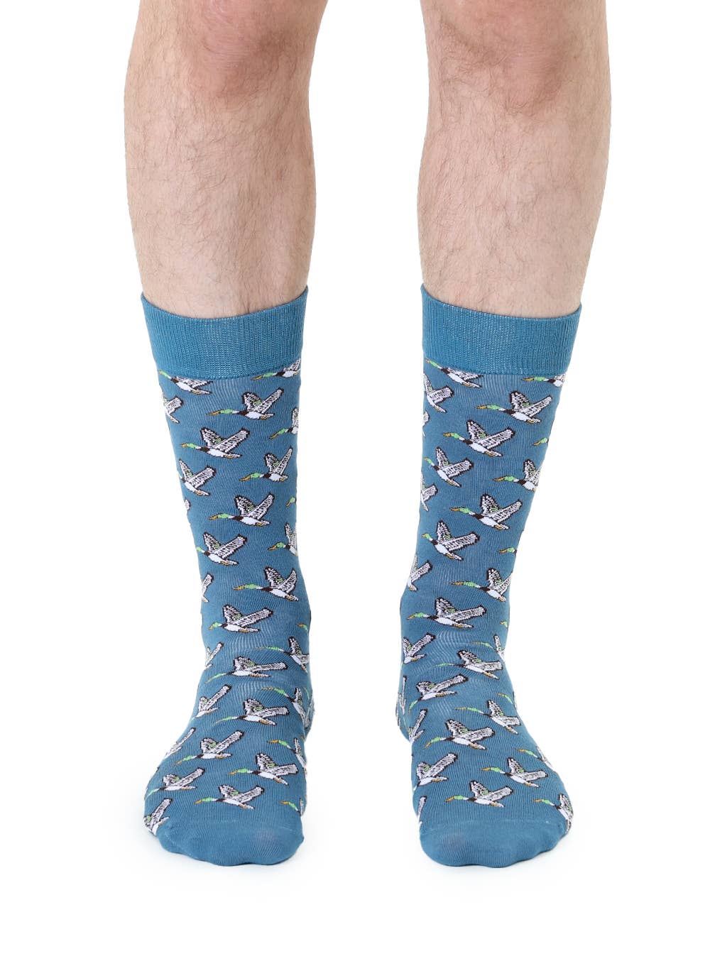 Migrating Ducks Men's Bamboo Crew Socks