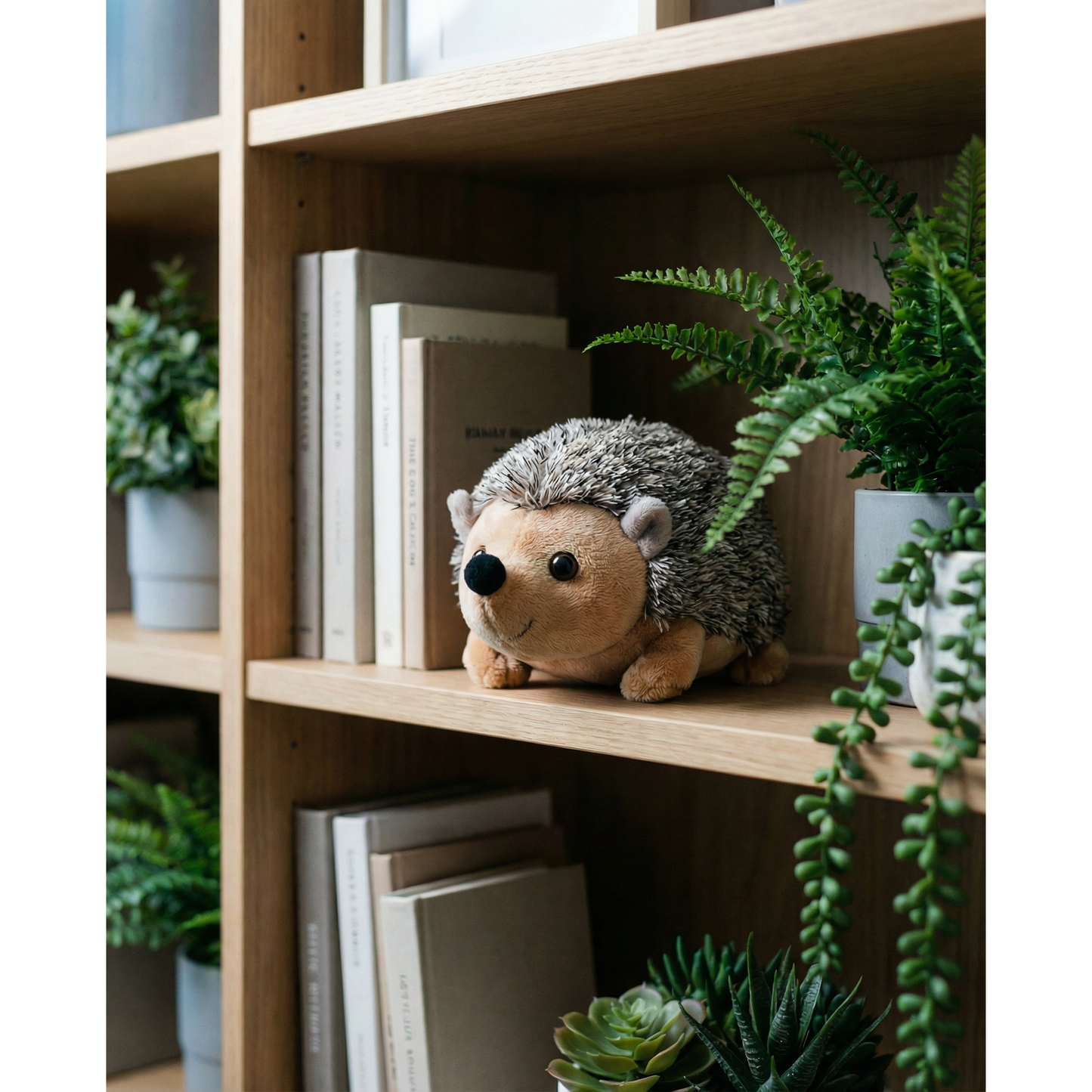 Mini Hedgehog Stuffed Animal 8″ | Cuddlekins Wild Republic Realistic Plush Hedgehog Toy