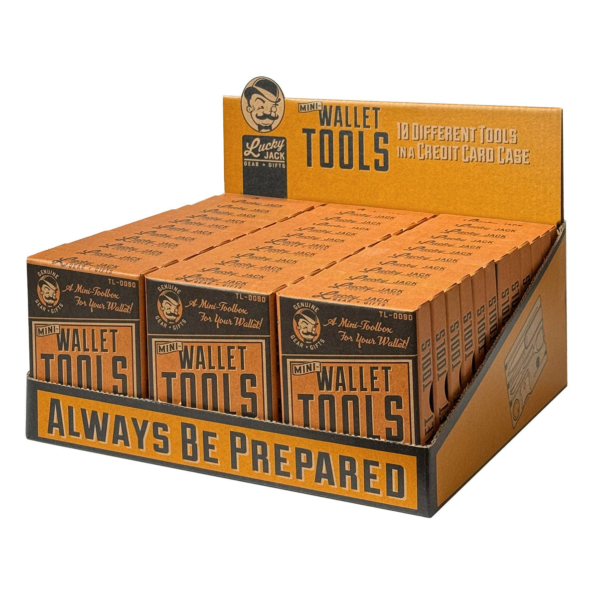 Mini Wallet Tools | 36-Piece Multi-Tool Kit-Lucky Jack-The Bullish Store