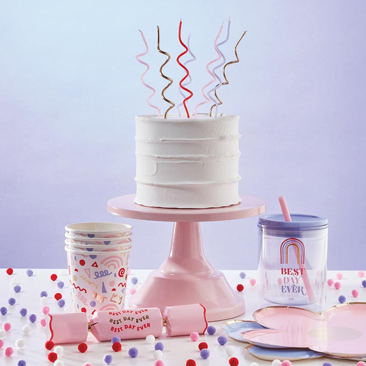 Mod Party Flower Paper Plates – 8ct | Floral Shaped Party Plates | 9"