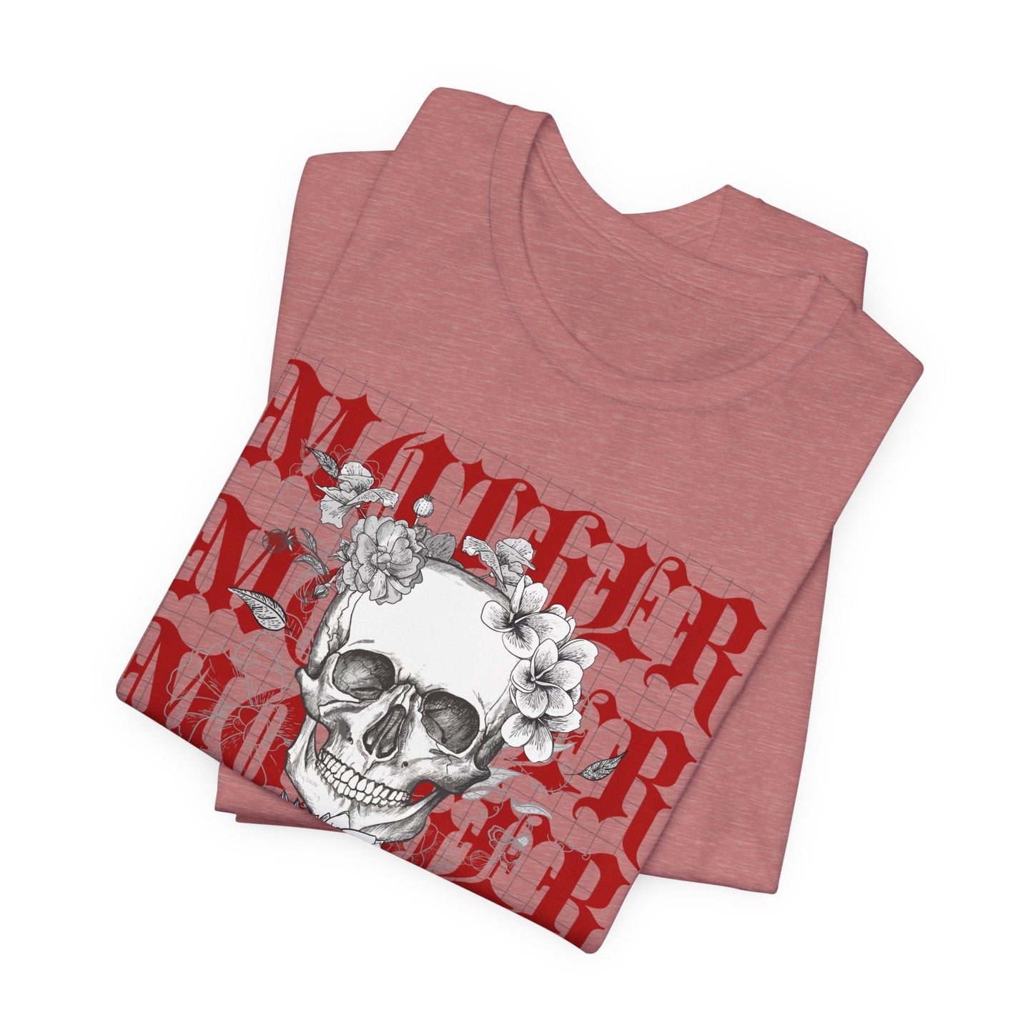Moms and Mayhem Heavy Metal Skull Themed Unisex Jersey Short Sleeve Tee