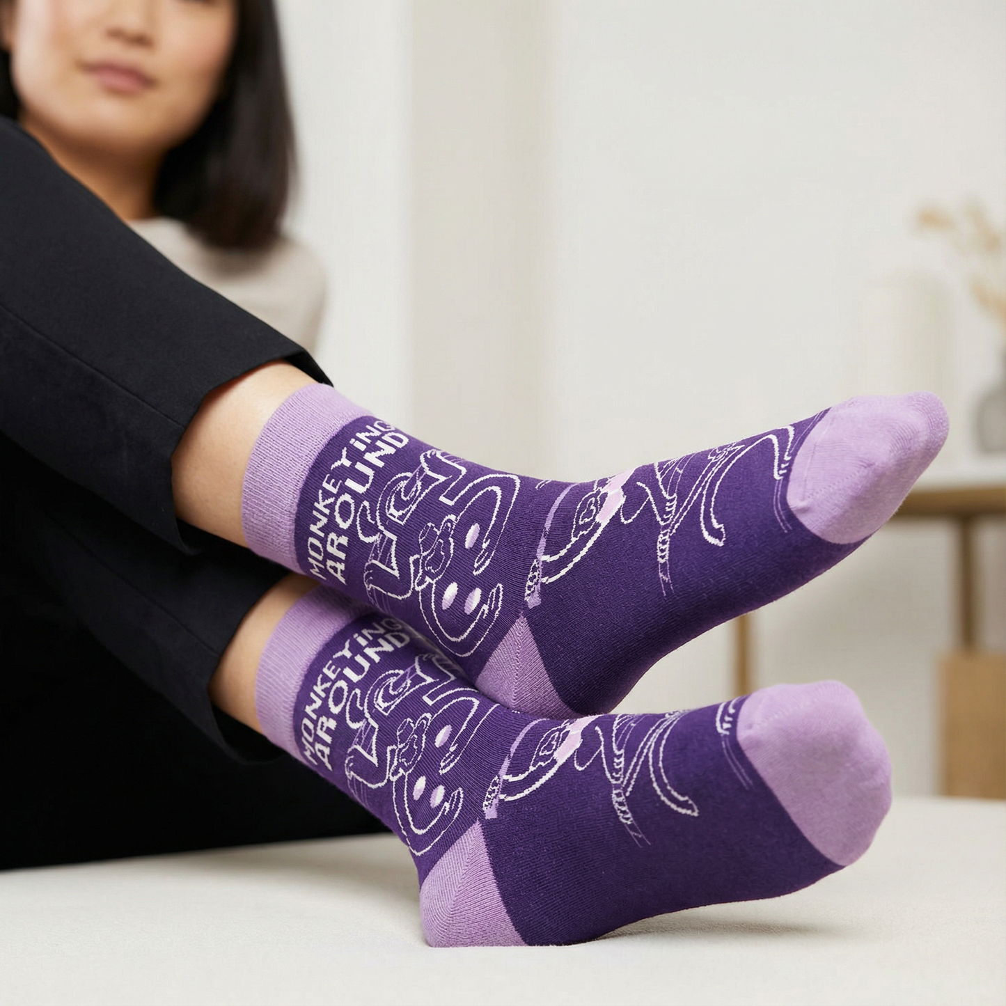 Monkeying Around Socks | Funny Unisex Socks